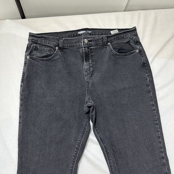 Old Navy Boyfriend Women's 14 Mid Rise Jeans Gray Denim 26" Inseam - Picture 2 of 16